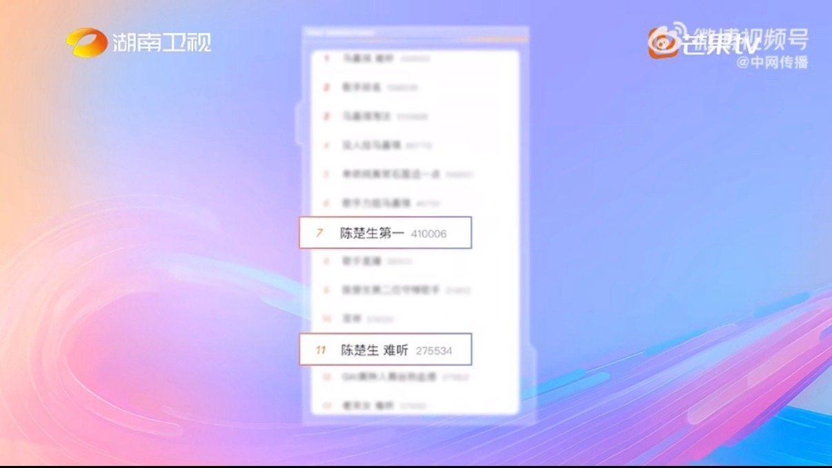 陈楚生回应歌手难听现在很多观众以一种评委的角度来观看节目，因此歌手也会很紧张，甚
