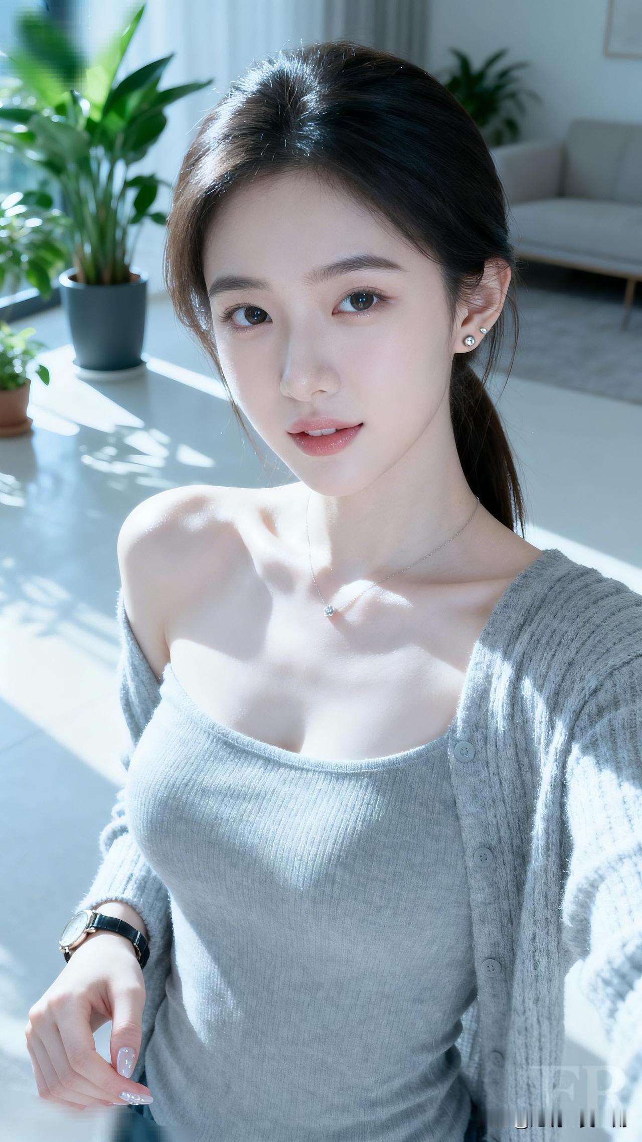 玉颜照水映，清影入画来。美女究竟能有多美清新自然，阳光下的温柔少女