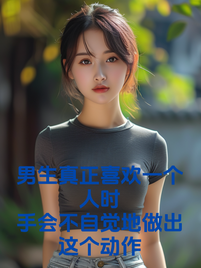 男生真正喜欢一个人时，手会不自觉地做出这个动作