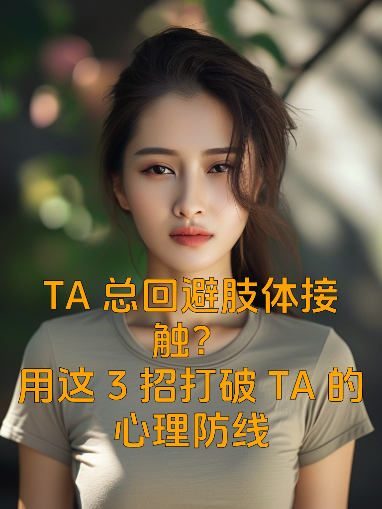 TA总回避肢体接触？用这3招打破TA的心理防线