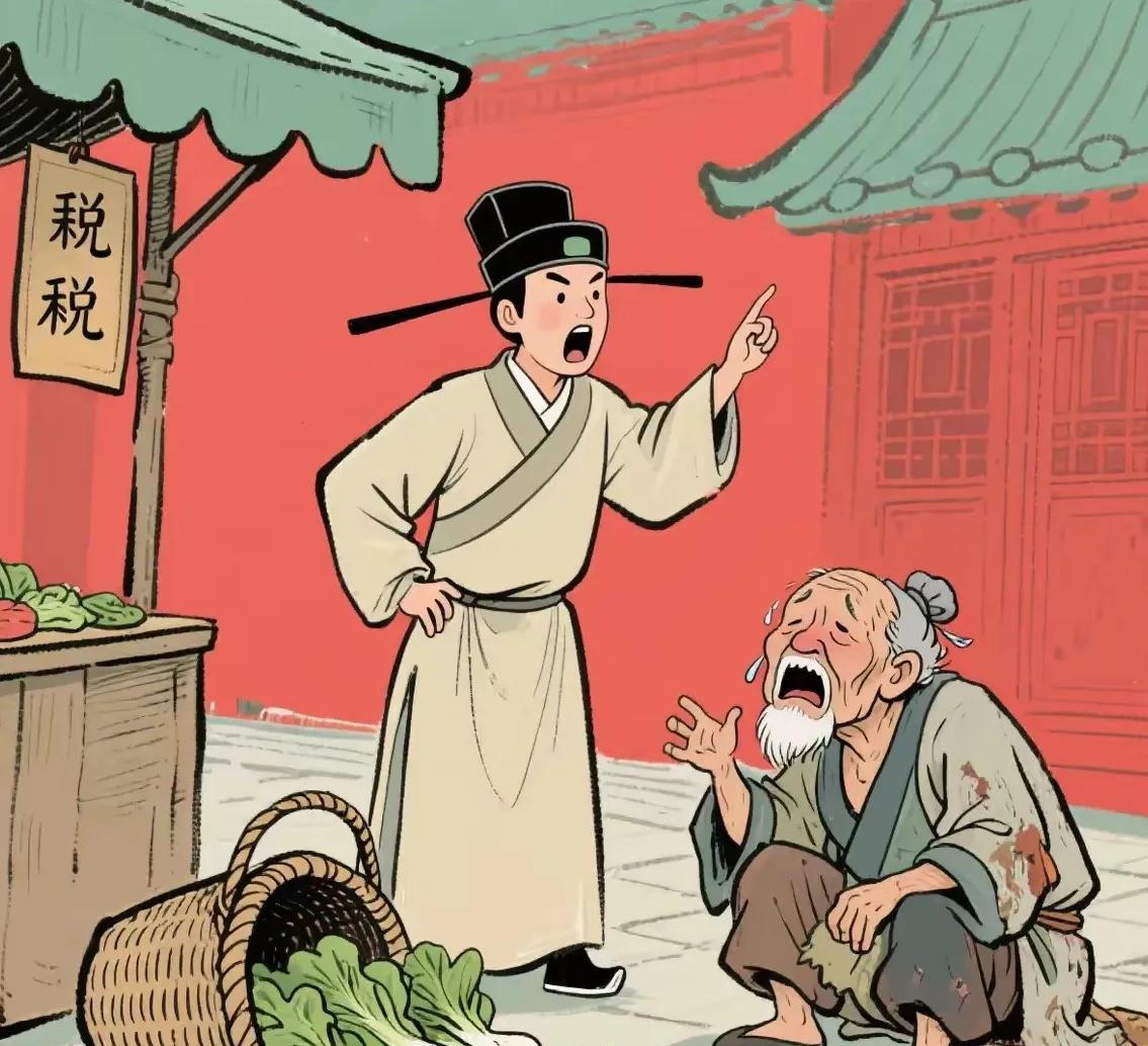 古代笑话两代贪官的“奇葩传承”年轻官员磕得额头通红，抬头时眼里闪着精光