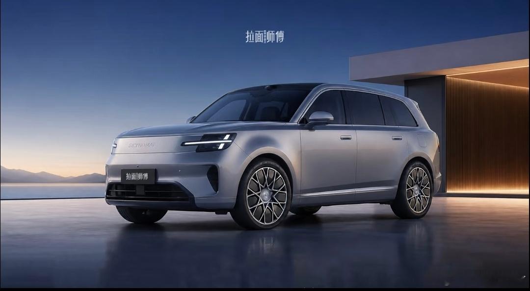 拉面师傅制作的小米YU9图，目前最像实车的感觉