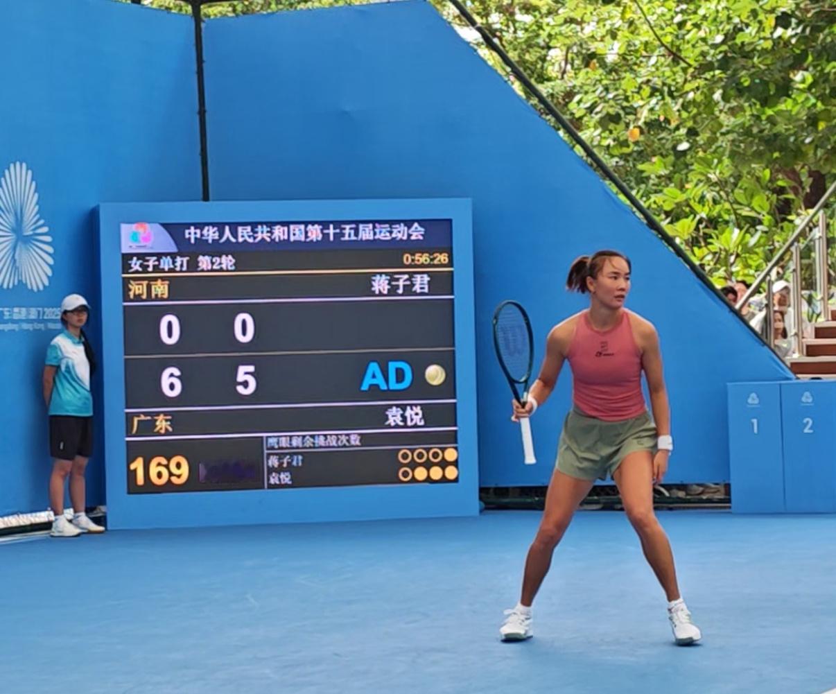 残忍升级袁悦继上一场后再次送出双蛋，本届目前为止一局未丢