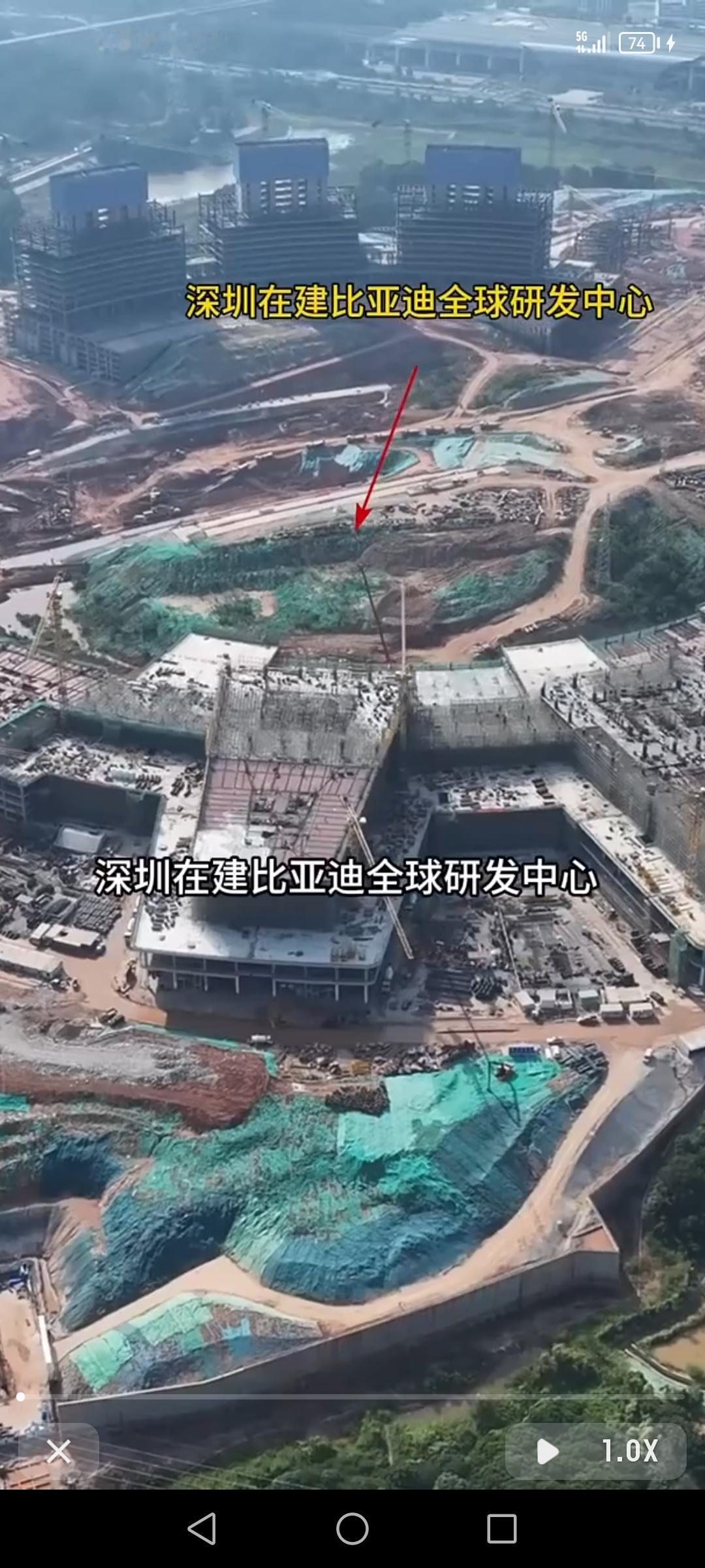 比亚迪又搞大动作啦！它在深圳龙岗区宝龙街道建全球研发中心，总用地约65万平方米，