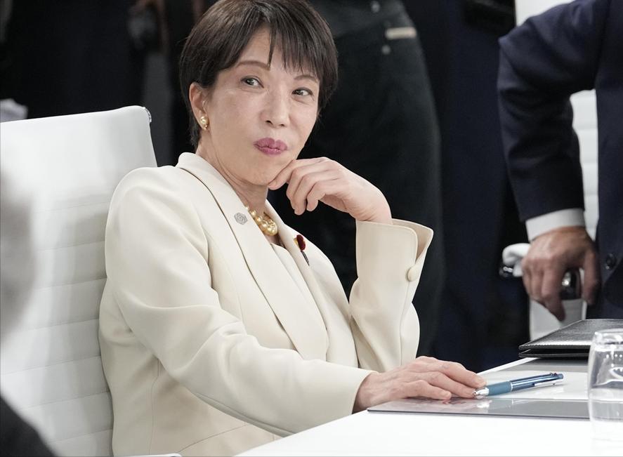 高市首相第一次参加G7峰会，兴奋之中暴露攻击性，她瞄准中国不断开火高市早苗在