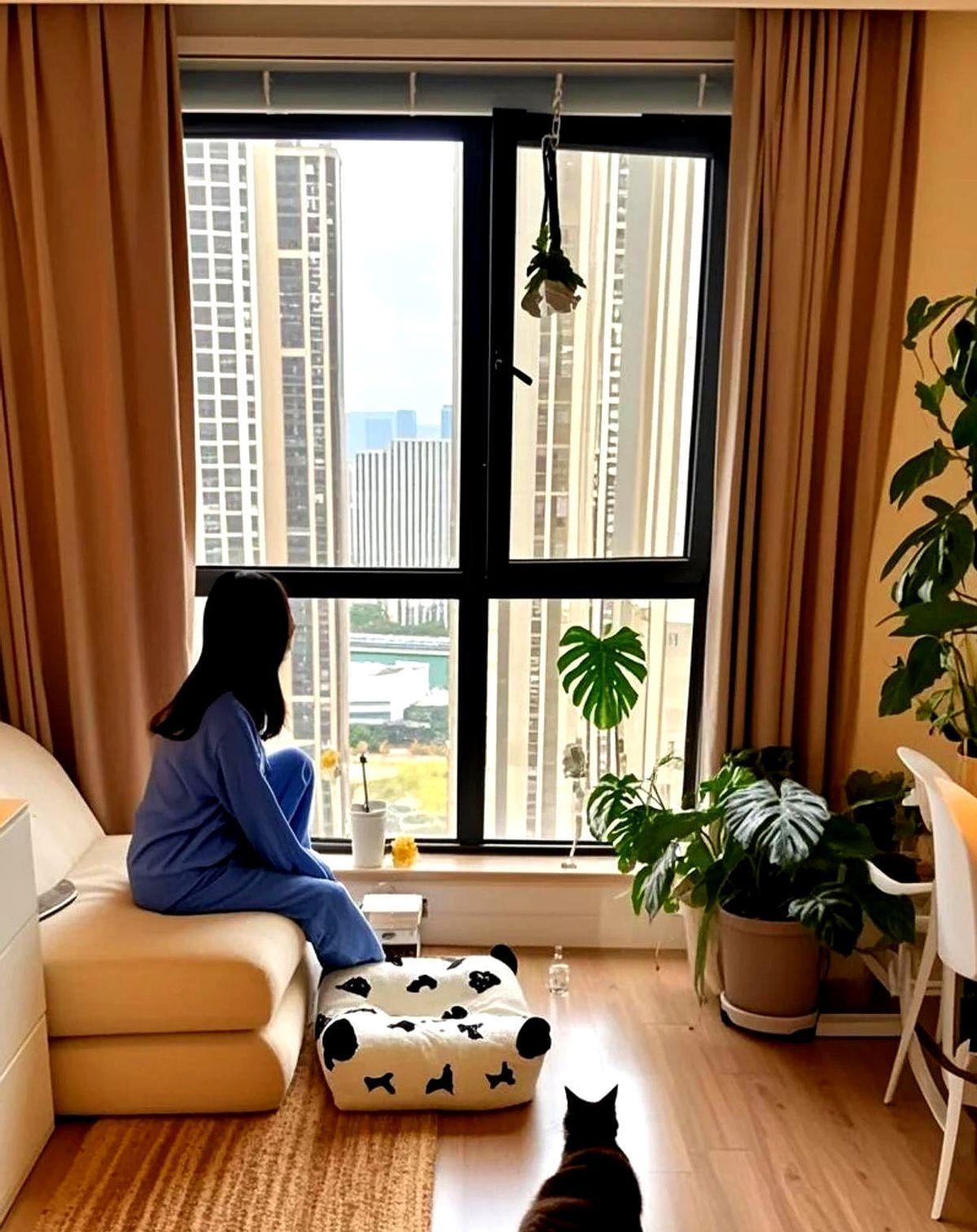 婚前我和老公说好不要孩子，谁成想婚后第一个月我就怀了。那时候他也不想要，就做了