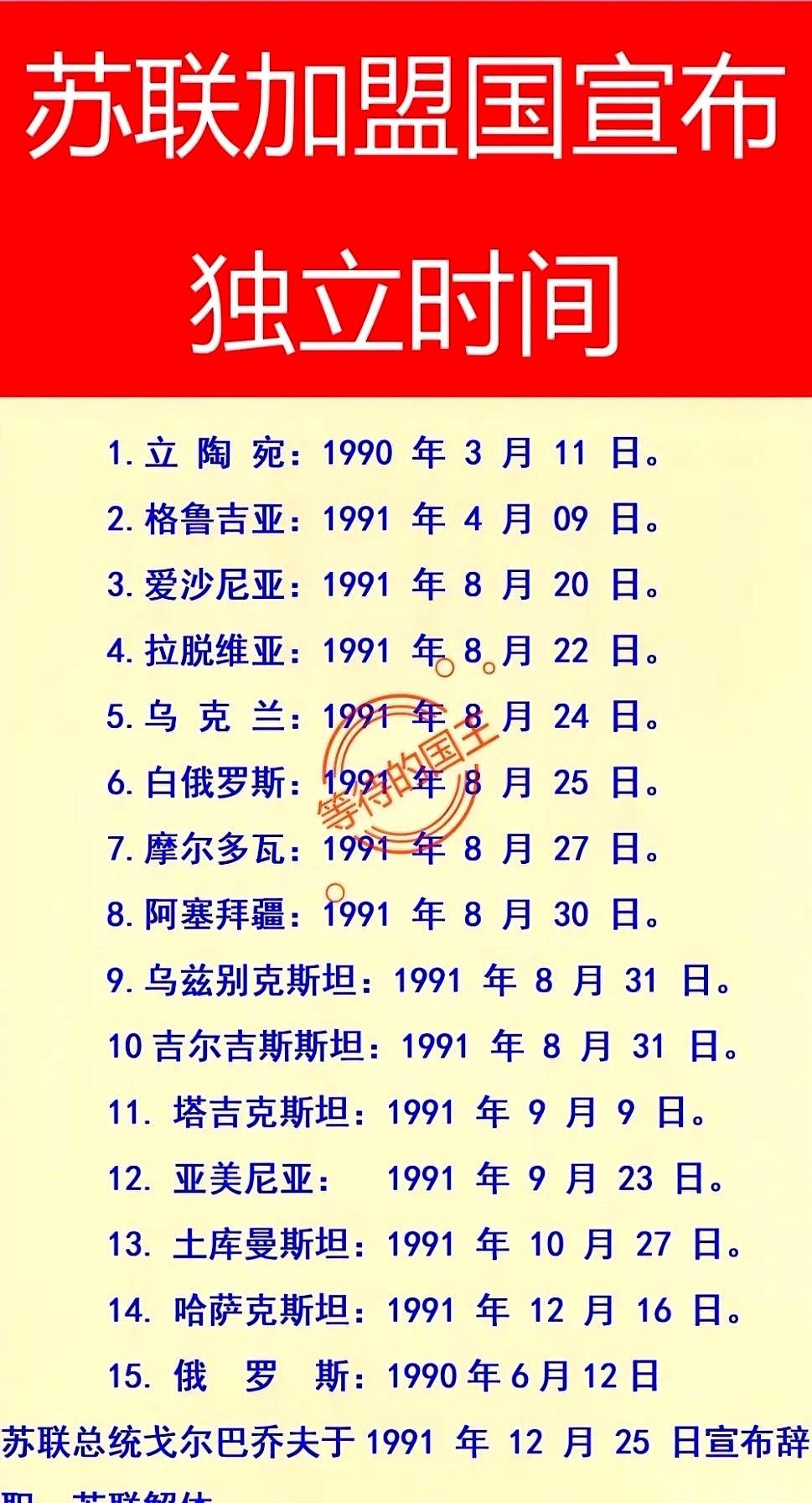 都以为苏联是一夜之间塌的吧？就好像昨天还是个巨无霸，今天“哐”一下，就碎成了1
