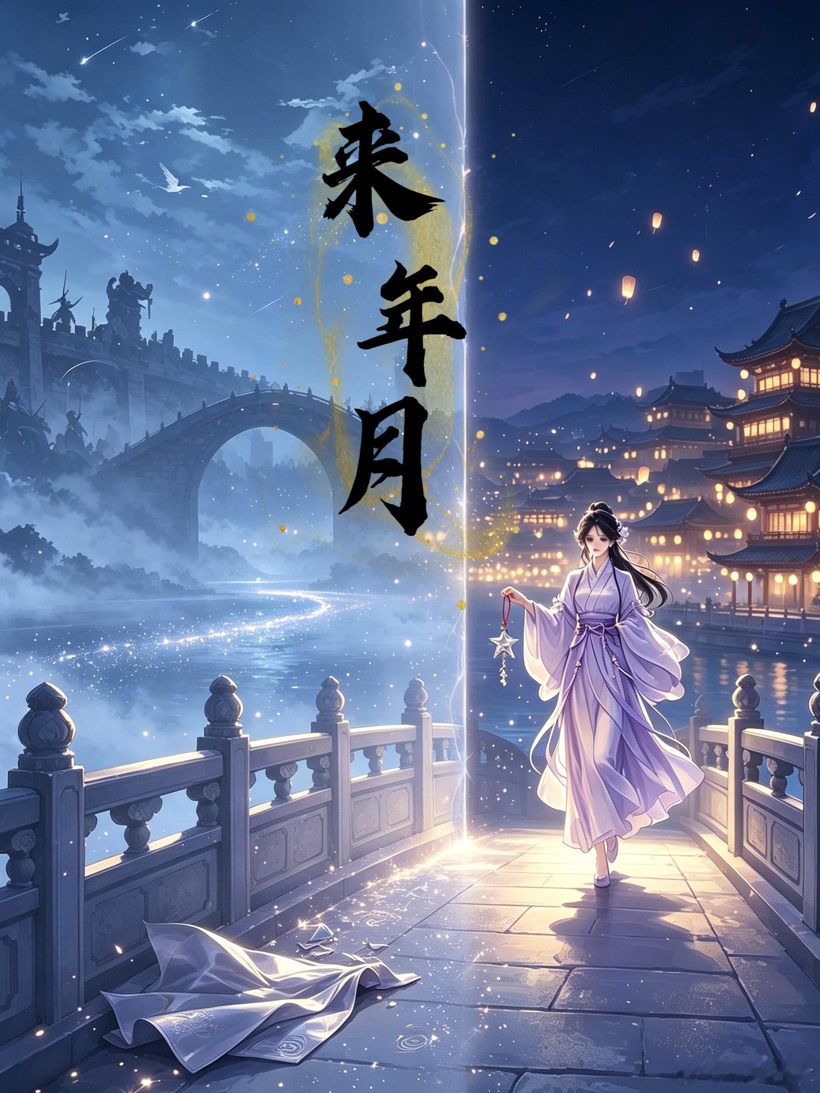 #王者荣耀铠##鹊桥相会次元相逢##书情长#七夕同人｜《来年月》———铠·七夕破次元同人，承接上一篇