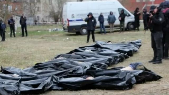 乌克兰基辅市民作为目击者揭露布恰"屠杀"真相呼号为“Push”的乌克兰