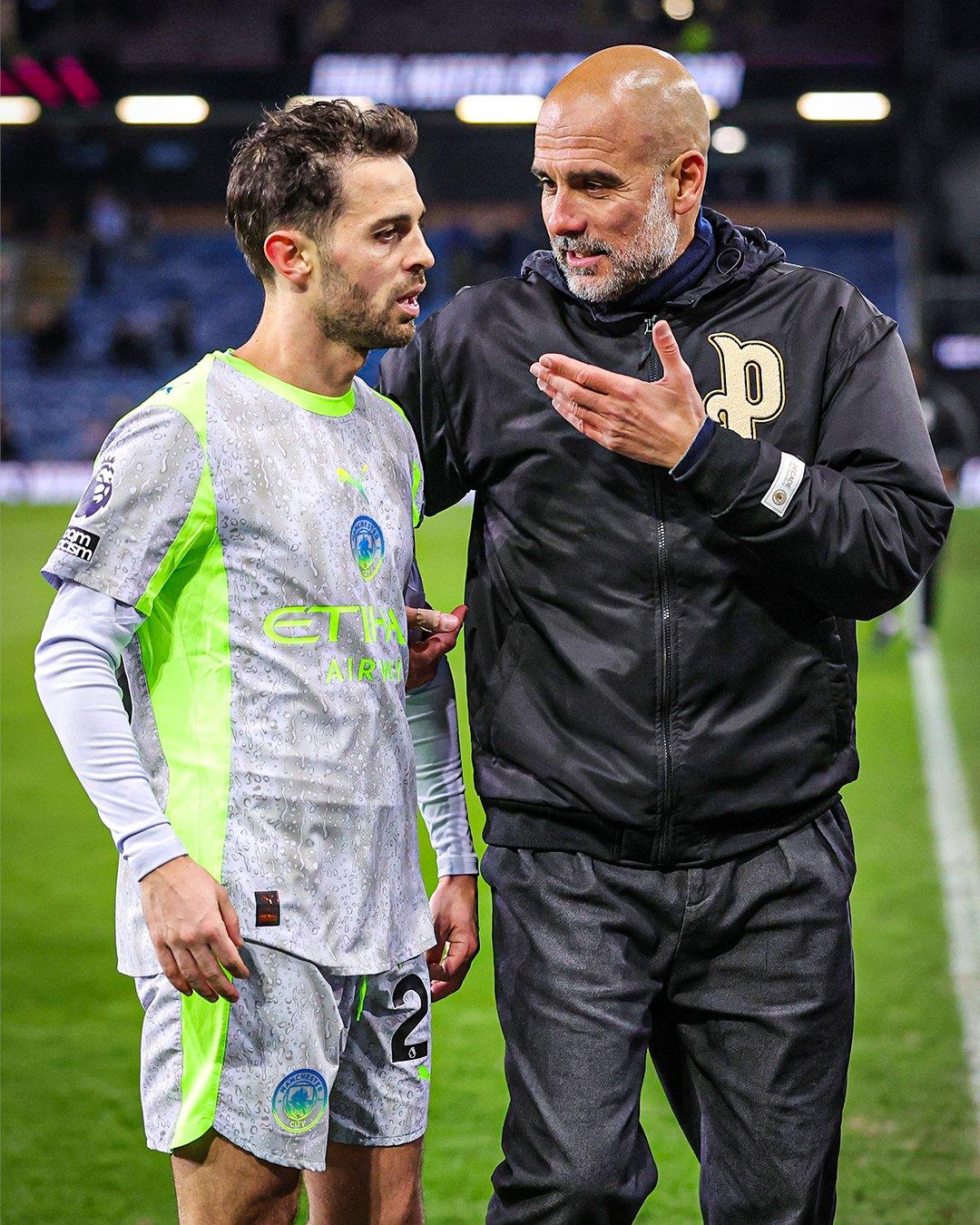 瓜迪奥拉的一句话隐藏着他对阿森纳的判断！在客场1-0击败伯恩利后，曼城以进球