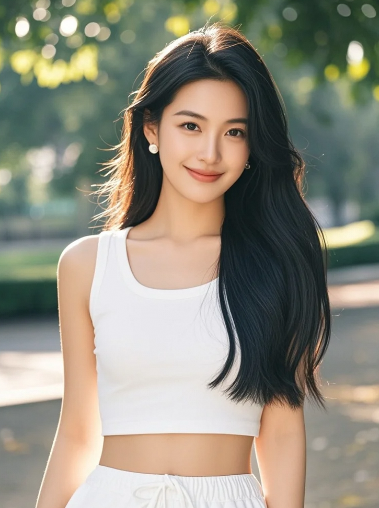 生图直出也封神！美女小姐姐的颜值是作弊吧？