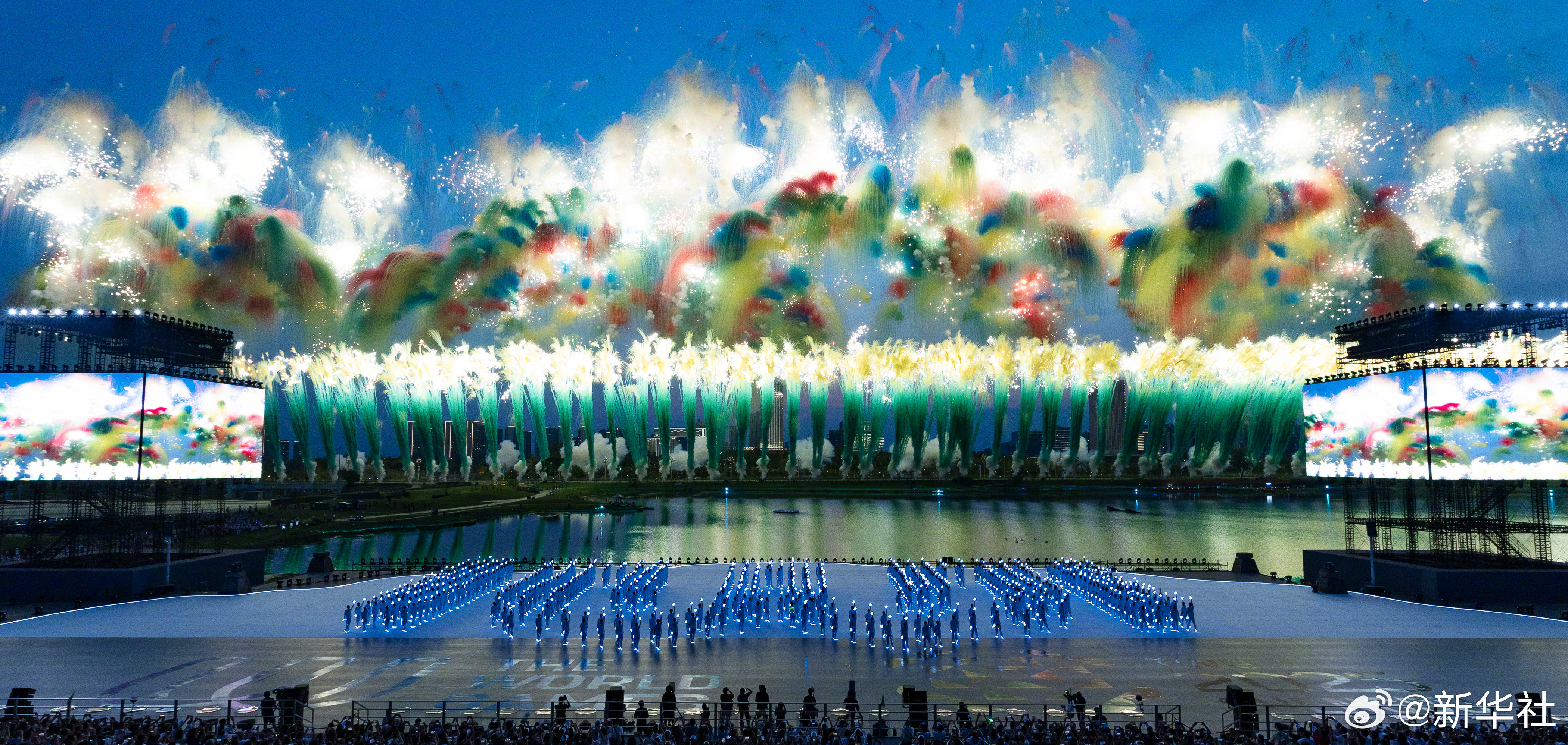 【持续更新！#世运会开幕式高清大图#】今晚，第12届世界运动会开幕式在四川成都举