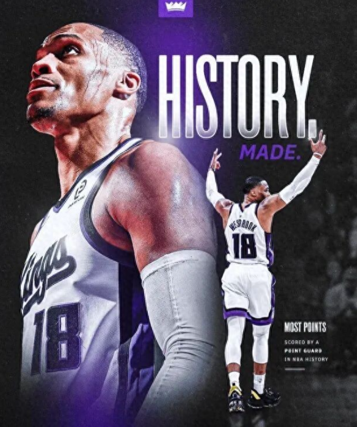 1月3日，NBA常规赛，国王客场挑战太阳。本场比赛，国王队球员拉塞尔·威斯布鲁克