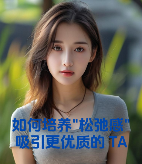 如何培养"松弛感"，吸引更优质的TA