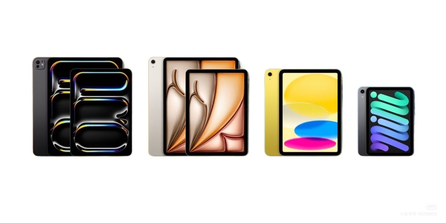 苹果计划于2026年全面更新iPadAir、入门款iPad和iPa