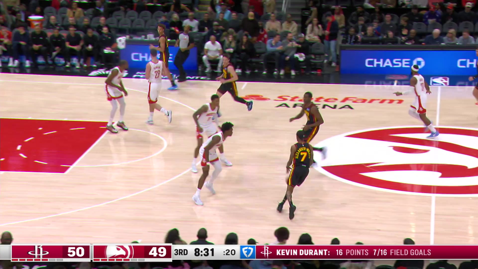 老鹰火箭巅峰对决：五佳球精彩瞬间全收录