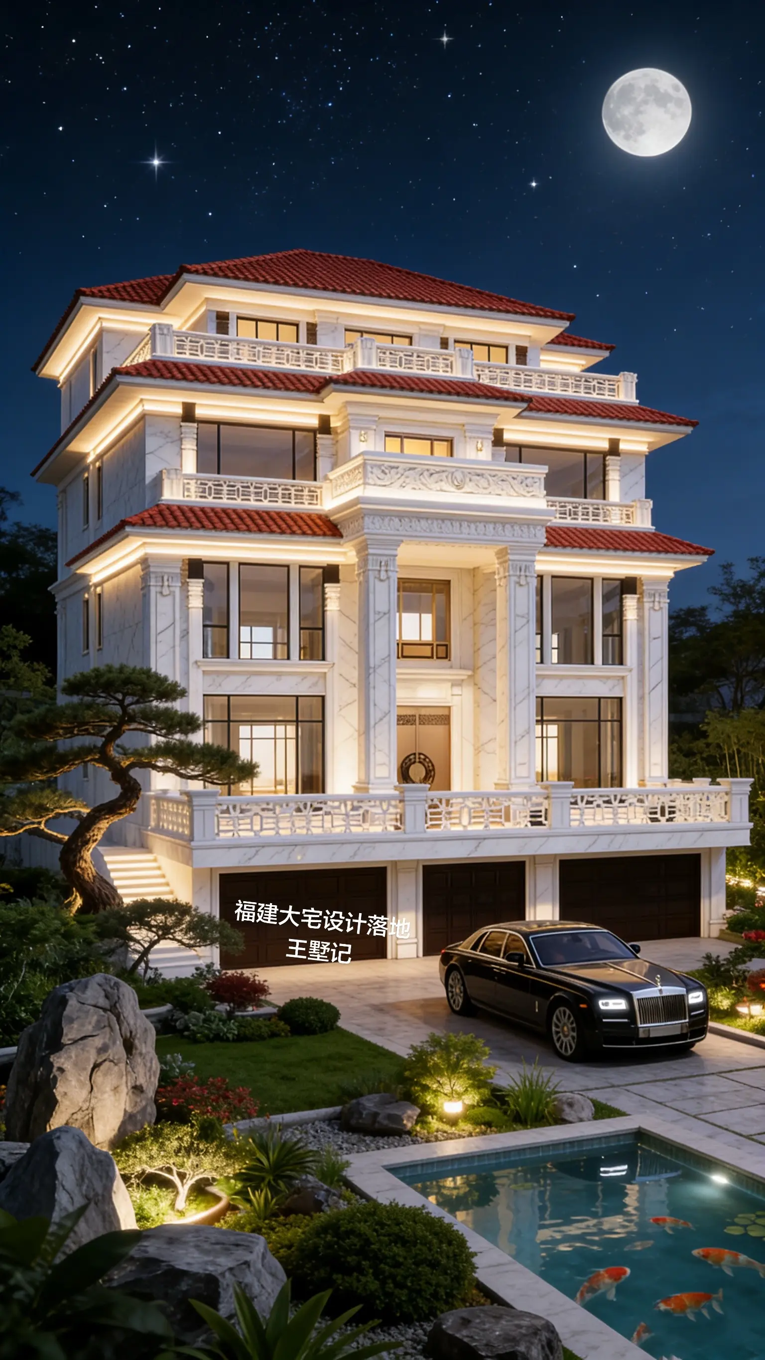 传世大宅。无石材不豪宅，石材的厚重感与立体感，是任何材料都无法替代的尊...