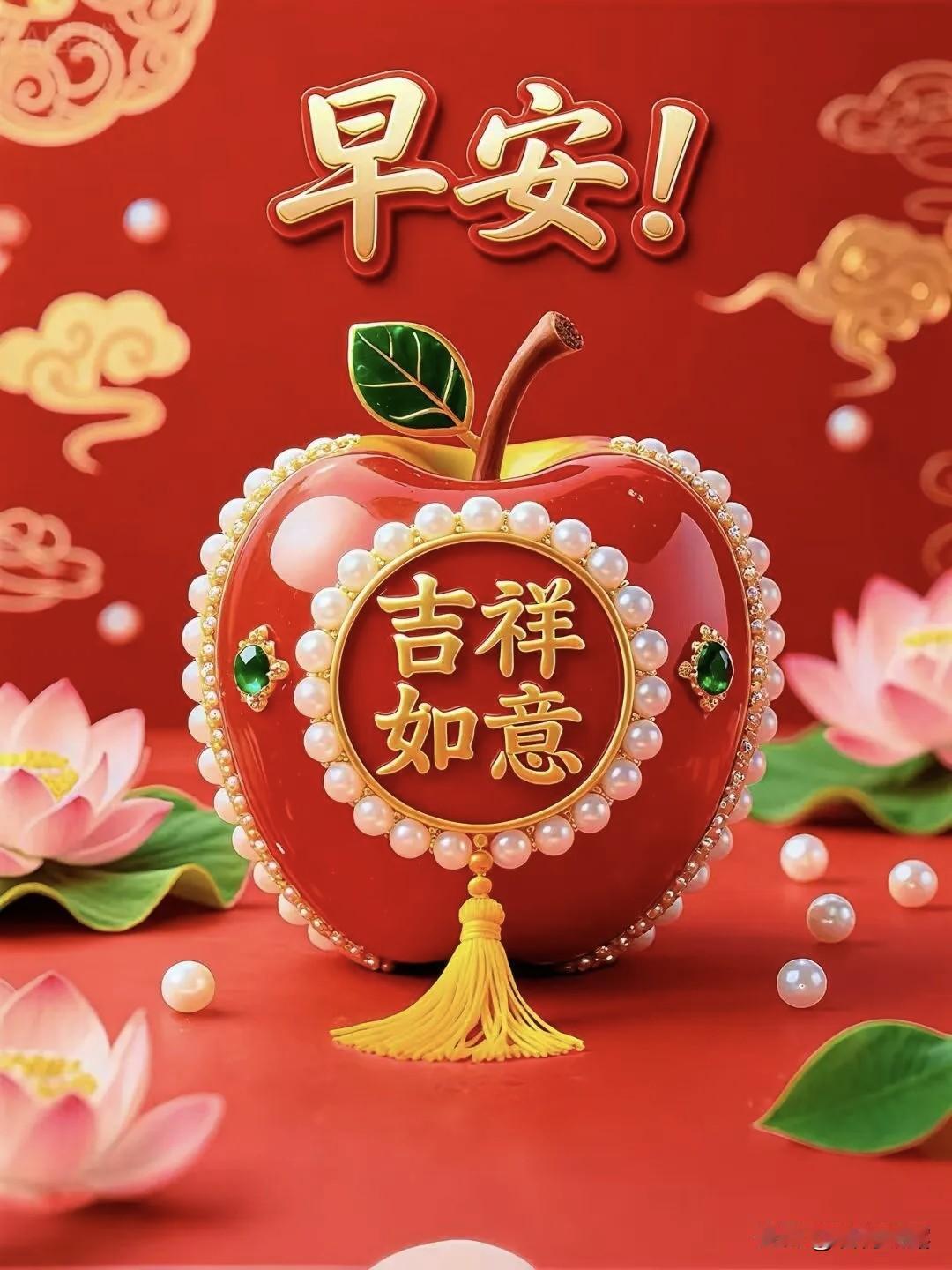 清晨又相逢，问候微信中，日日平安语，深深祝福情，彼此多保重，天天好心情，只要健康