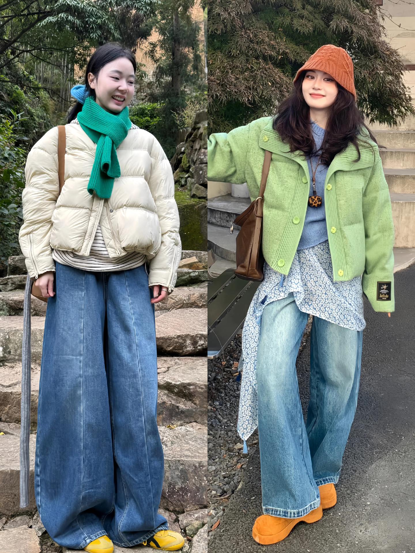 给冬天一点颜色看看。