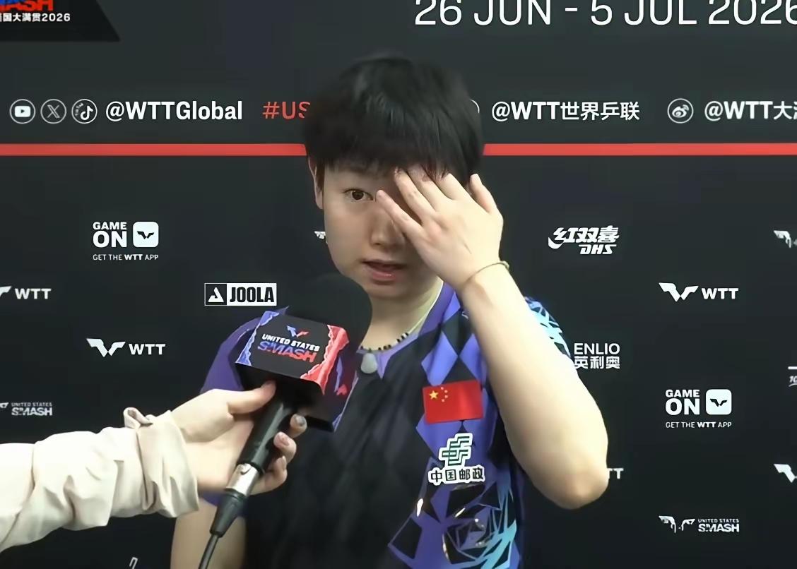 莎莎晋级八强后，记者问莎莎，后面变成七局比赛了，你将怎么应对？莎莎却说，我要赶紧