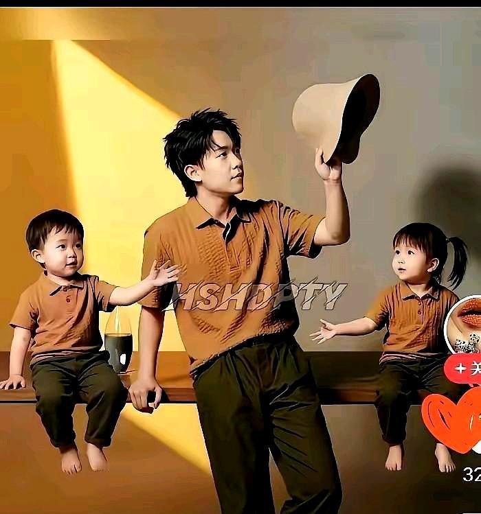 王楚钦拍广告,网友全看成了亲子装。两个娃不是网红,是北京小学的双胞胎,选中是因