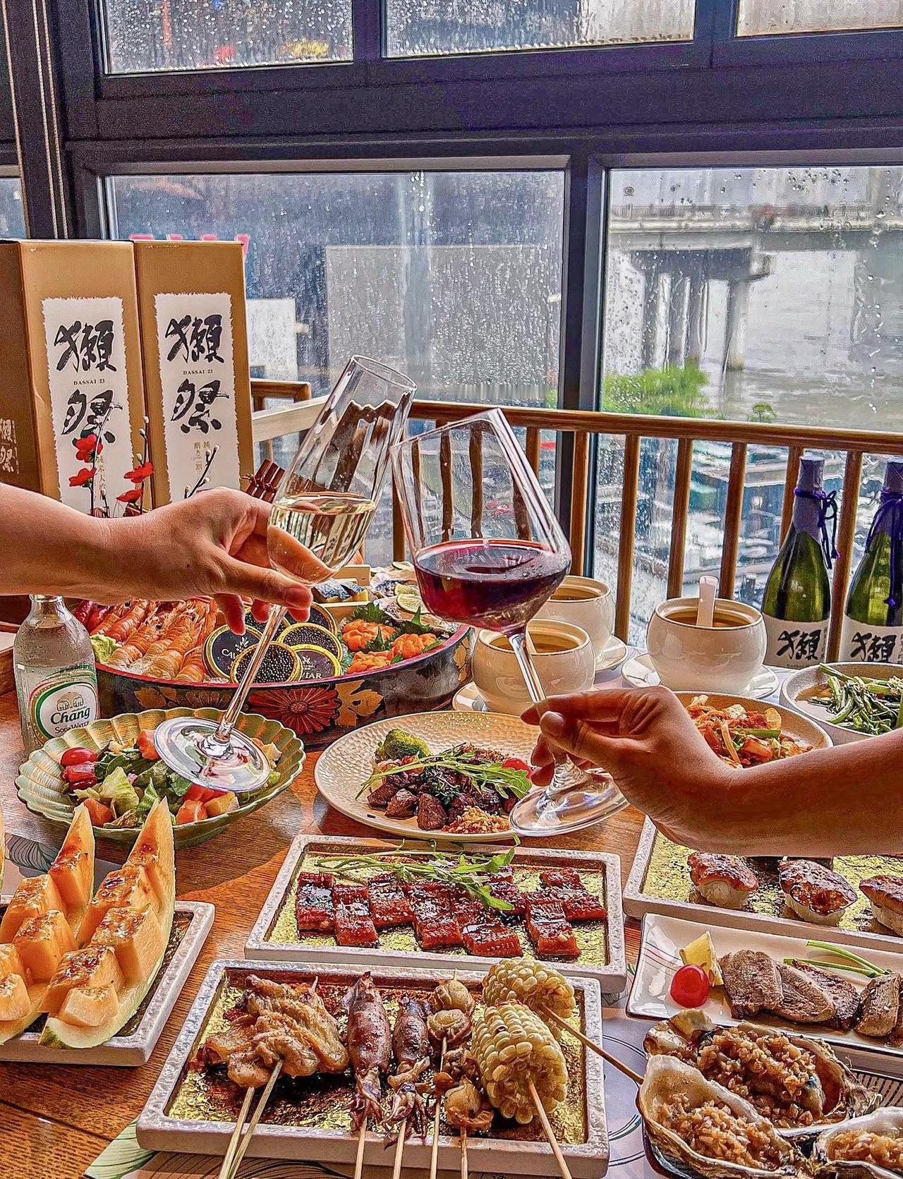 广州海鲜放题！个人认为目前夯爆的一家！高端日料食材海鲜刺身美食刺身自由搭配