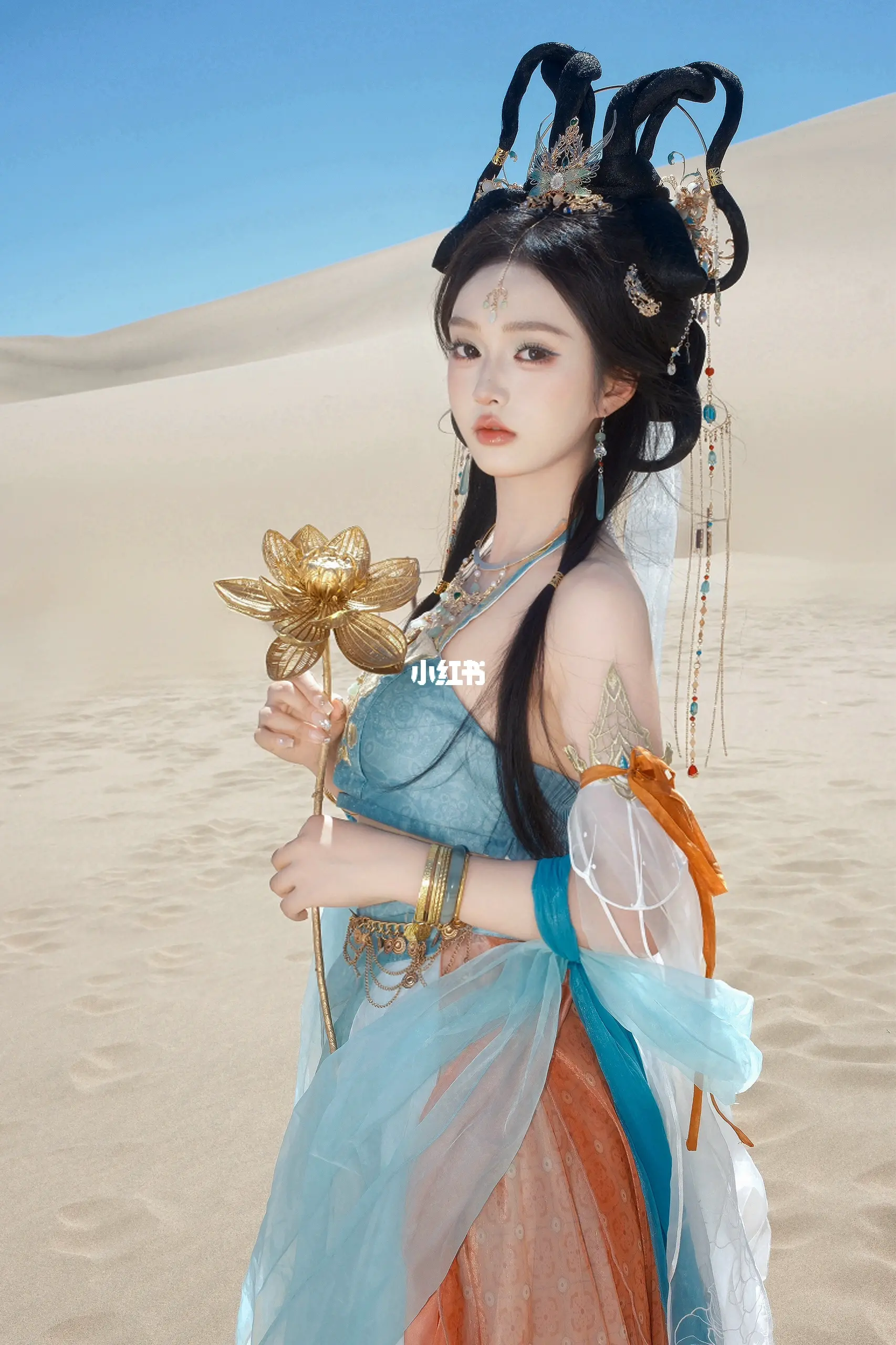 沙海中的花神亦是月宫仙子🌙