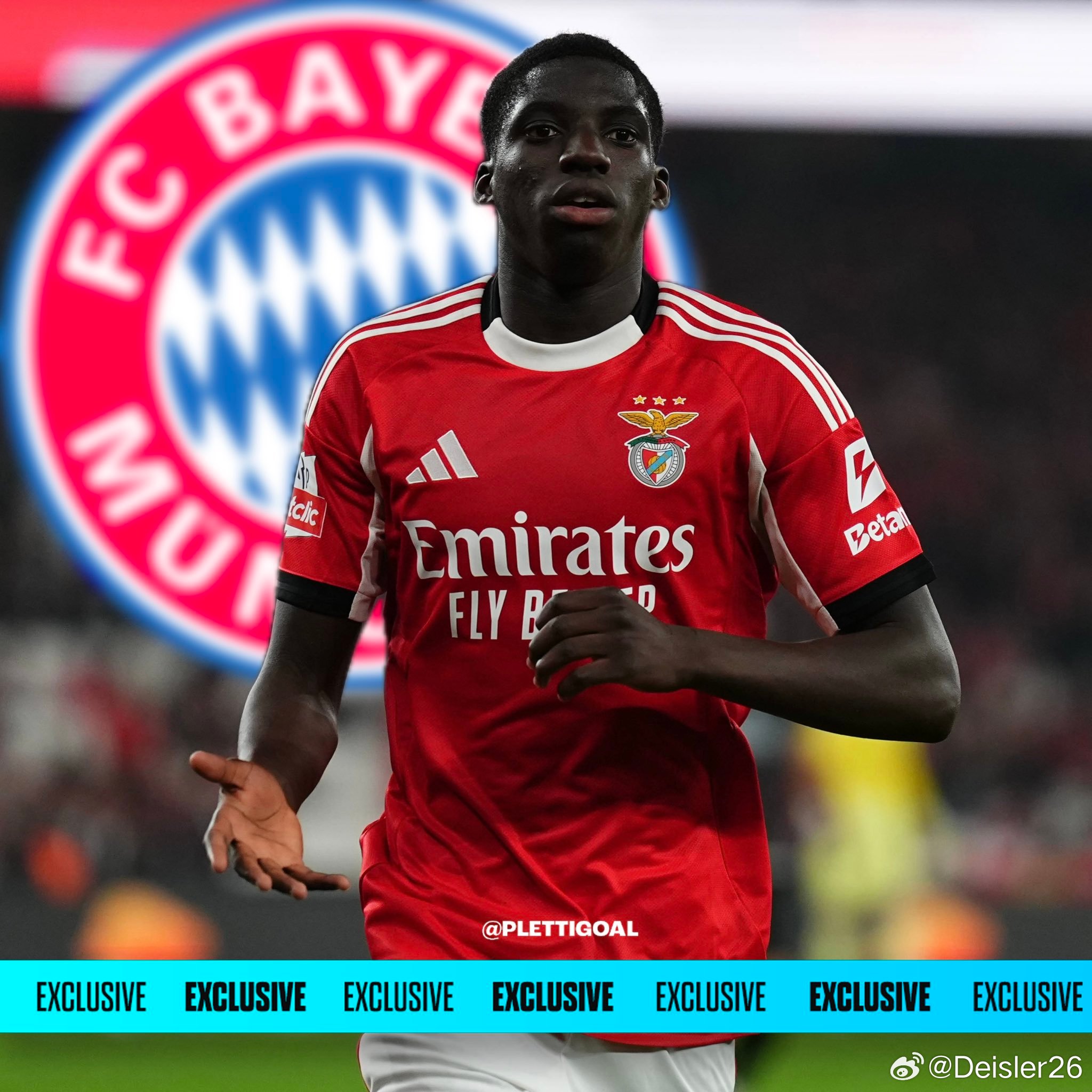 🚨🔴獨家消息|拜仁慕尼黑已將丹尼爾·班亞奎加入夏季轉會名單。這位17歲、