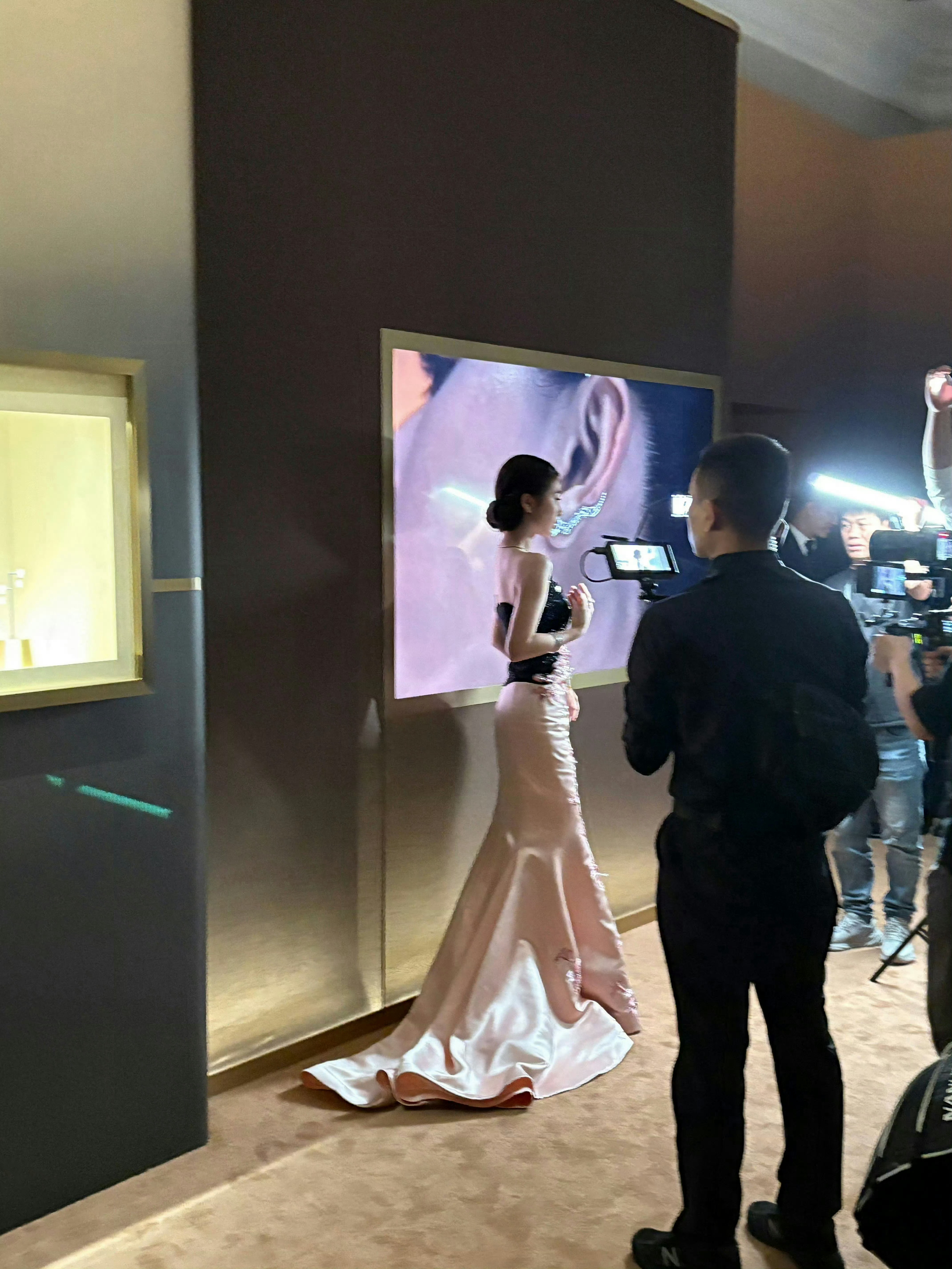Live图是对虞书欣身高的直观感受​​​