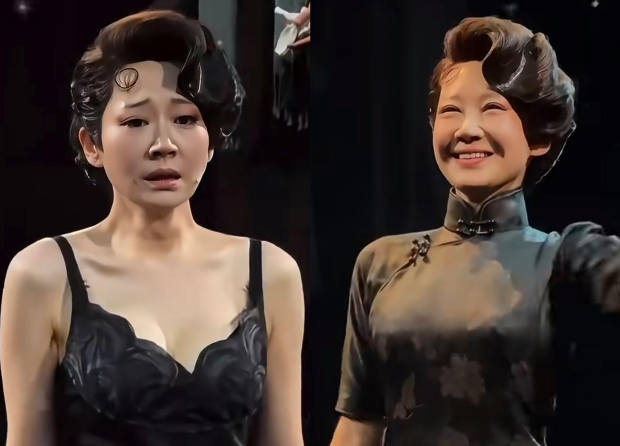 56岁。幕布一开，心脏停跳。腰是腰，臀是臀，脸是另一张。许晴在《如梦之梦》