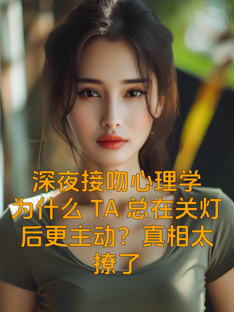 深夜接吻心理学：为什么TA总在关灯后更主动？真相太撩了