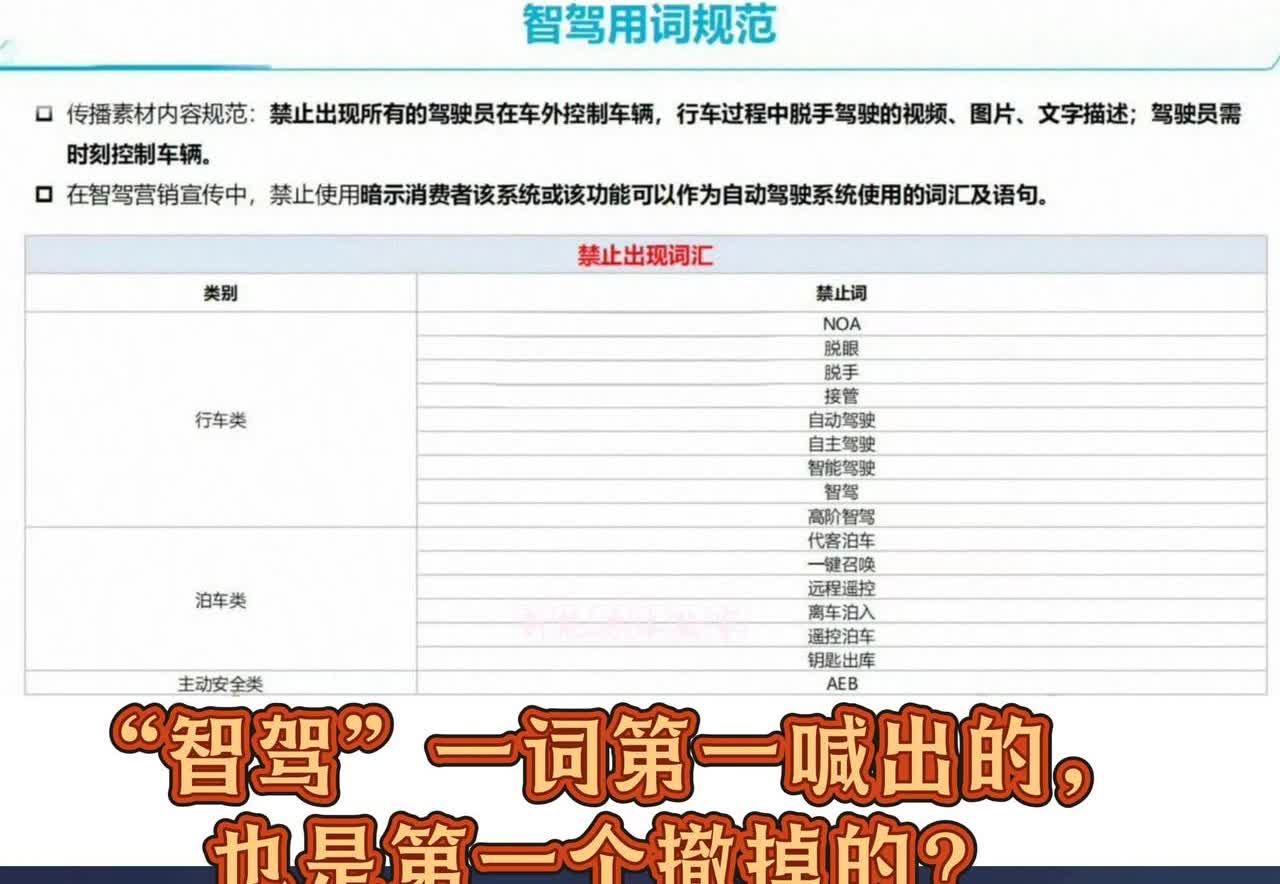 “智驾”一词第一喊出的，也是第一个撤掉的？