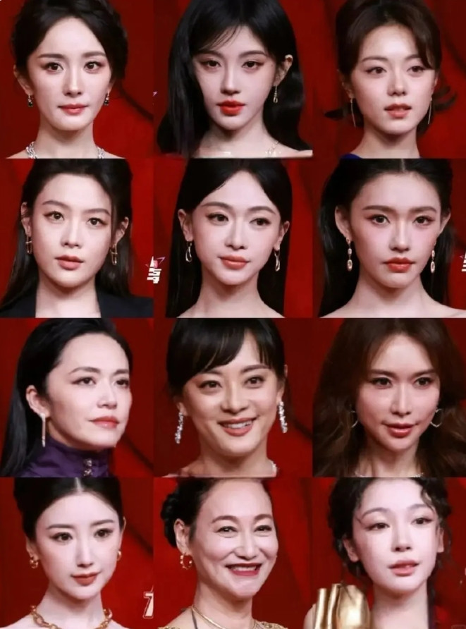 12位女明星怼脸照，你觉得谁赢了？