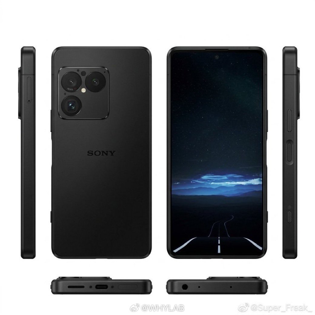 网传的索尼Xperia1VIII外观，我只能说很独特，满分10分你们