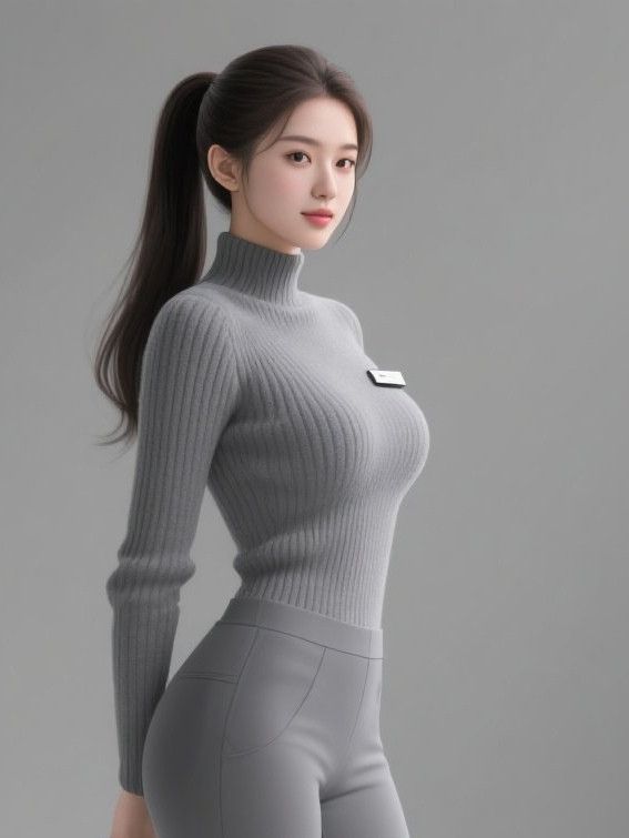 空姐佳人步履轻盈，优雅气质征服人心
