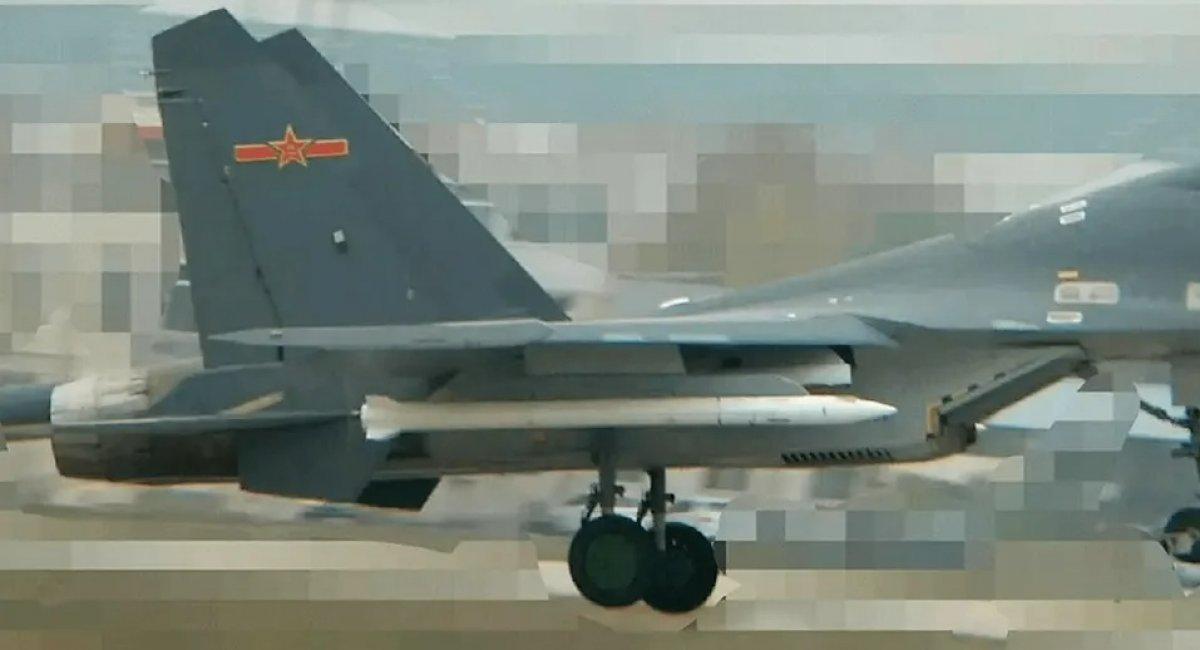 美军对中国的远程PL-17导弹感到震惊！美媒！PL-17空空导弹的第一张照片，