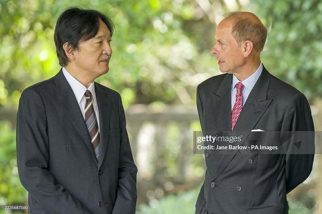 英国王室🇬🇧9月19日，爱丁堡公爵爱德华王子和公爵夫人索菲在秋筱宫家府邸和皇