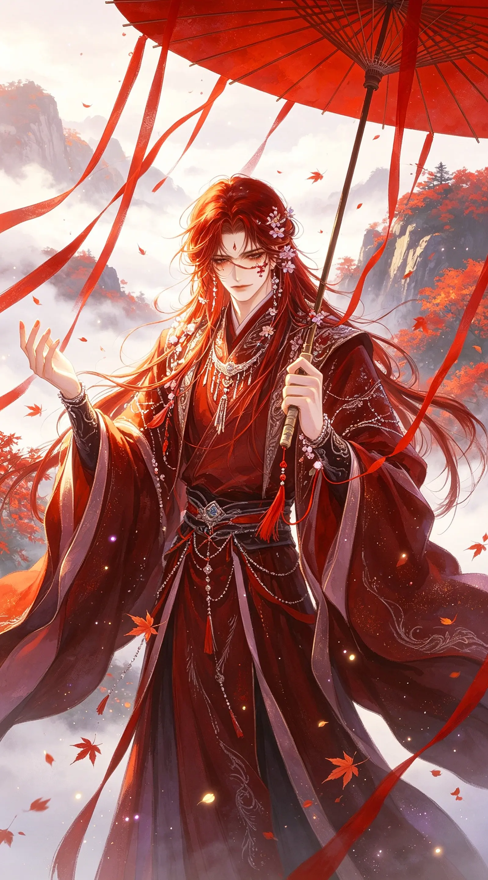 AI去水印写真集 ai创作 古风插画 古风男神混剪