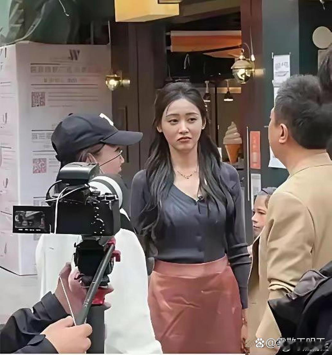 张天爱没了美颜滤镜