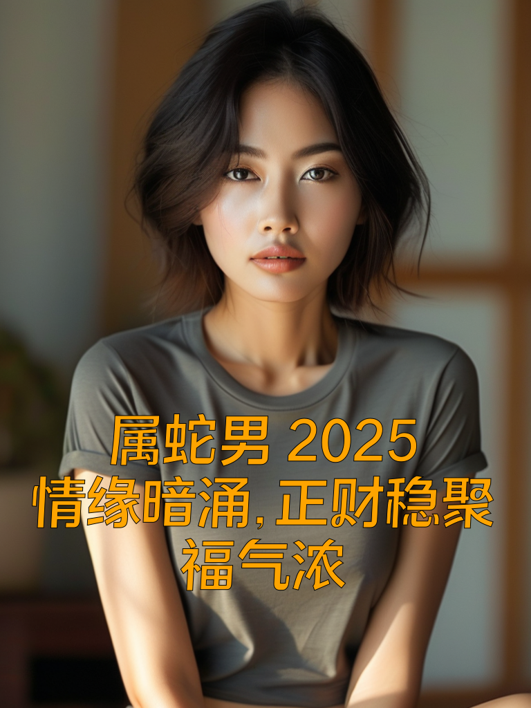 属蛇男2025：情缘暗涌，正财稳聚福气浓