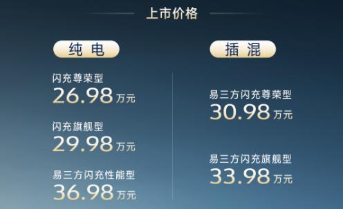 新款腾势Z9GT大升级挑几项关键变化讲一下价格，以前33.48万起，现在26