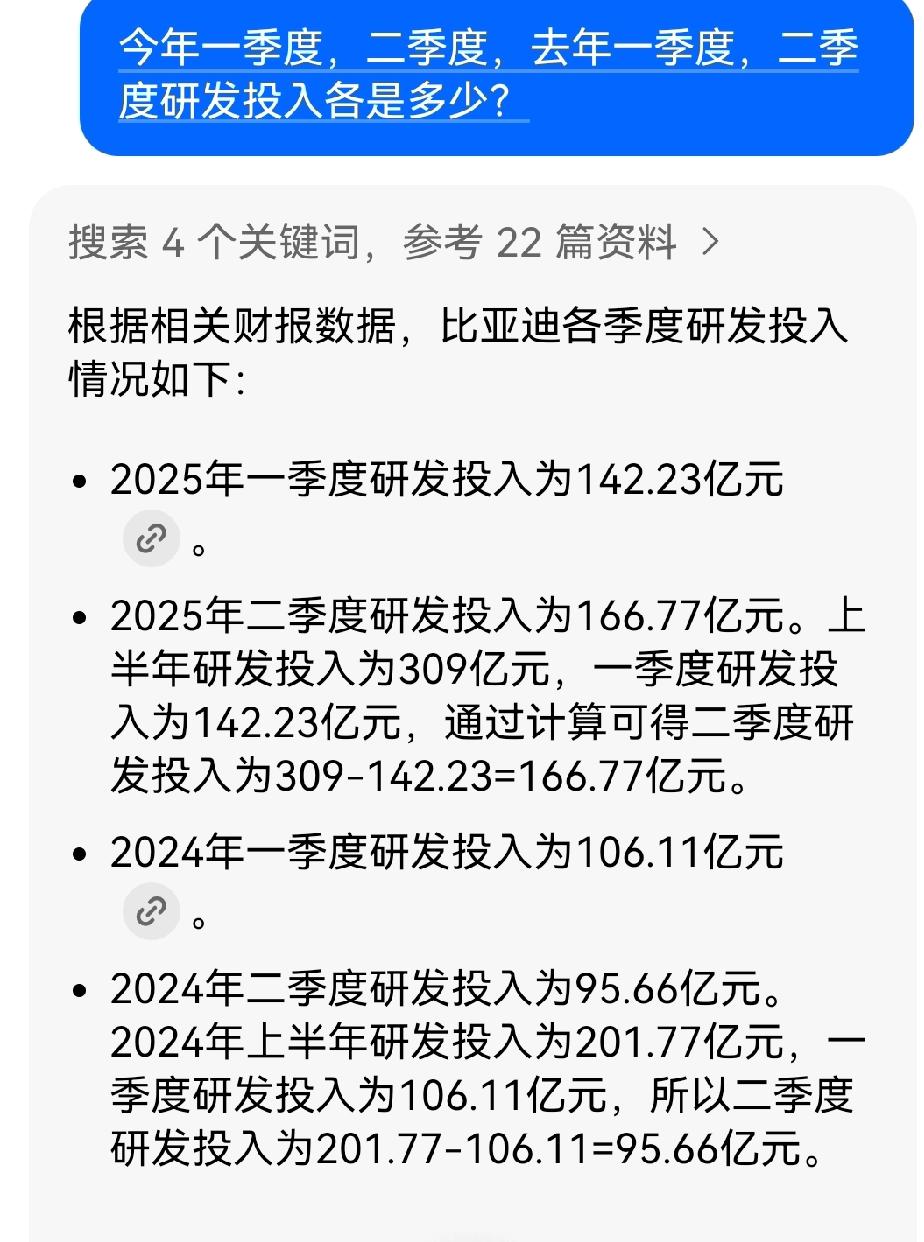 比亚迪二季度财报爆雷了？比亚迪半年报，真的是犹如浇了一盆冷水，主要是因为一季度