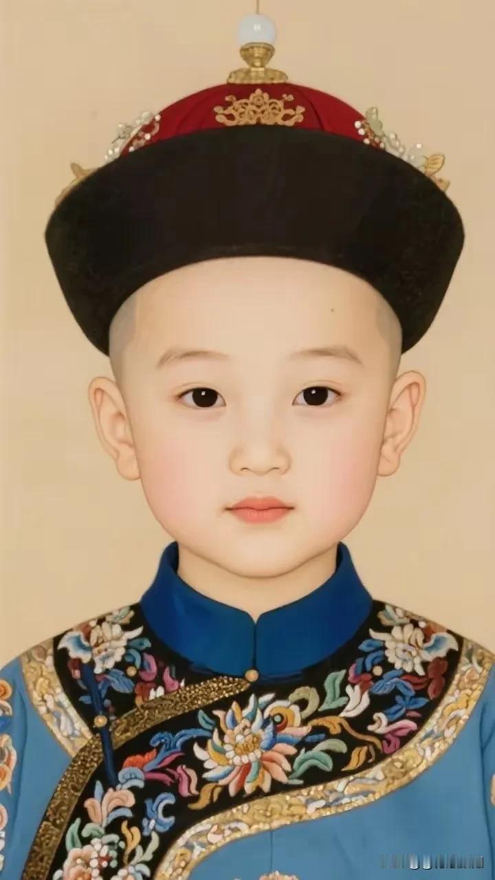 他是康熙63岁老来得子的幼子，比乾隆还小5岁；哥哥们血溅宫墙时，他正趴在雍正膝头