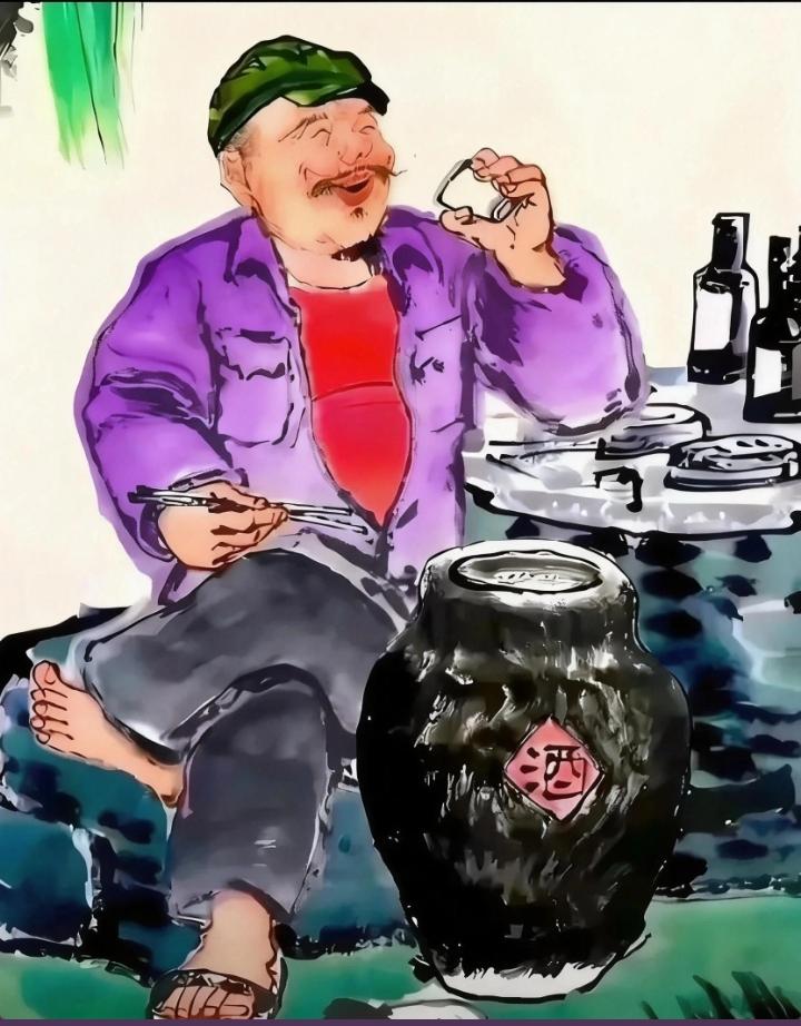 七分忙碌三分闲，想与春风换酒钱，月下独饮千杯尽，………？上联：忘却烦恼