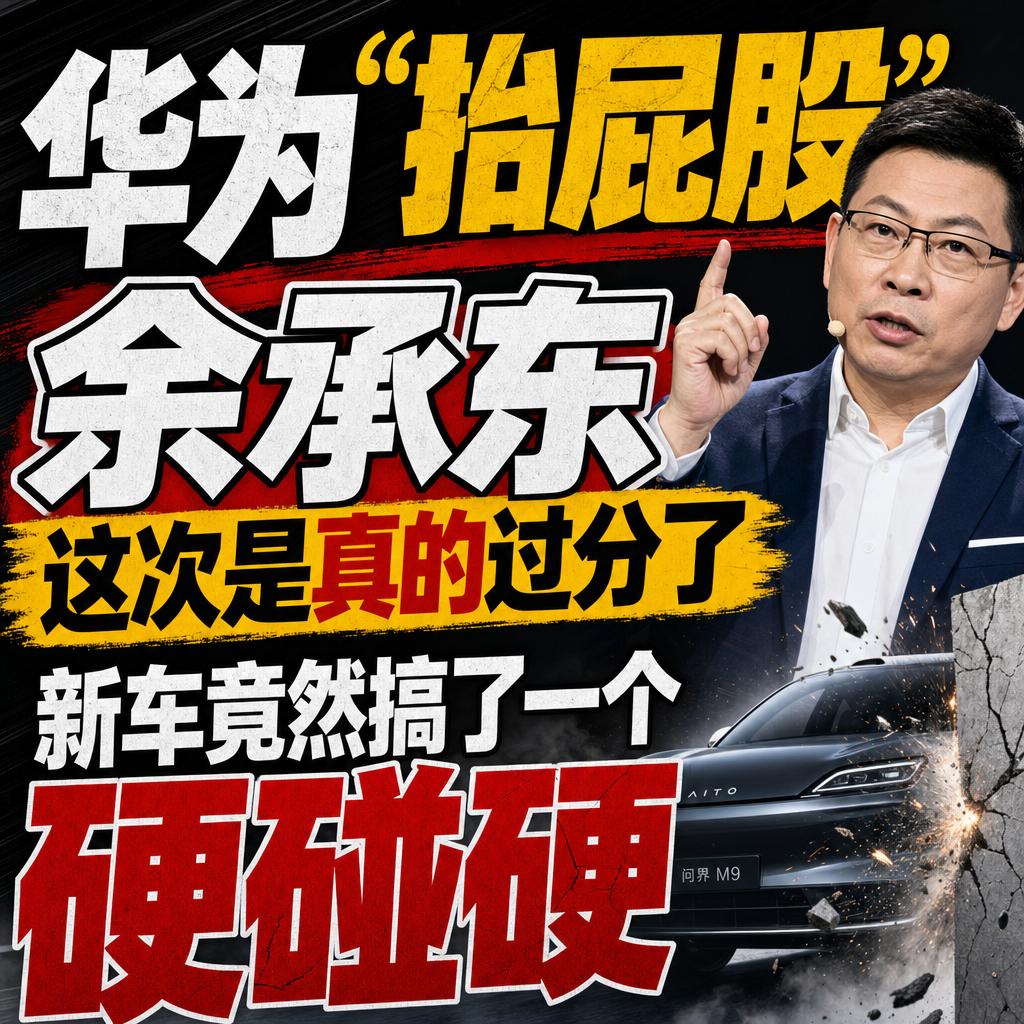 问界M9主动防御安全升级24小时大定突破2万台华为这次玩的不是配置，是物理定