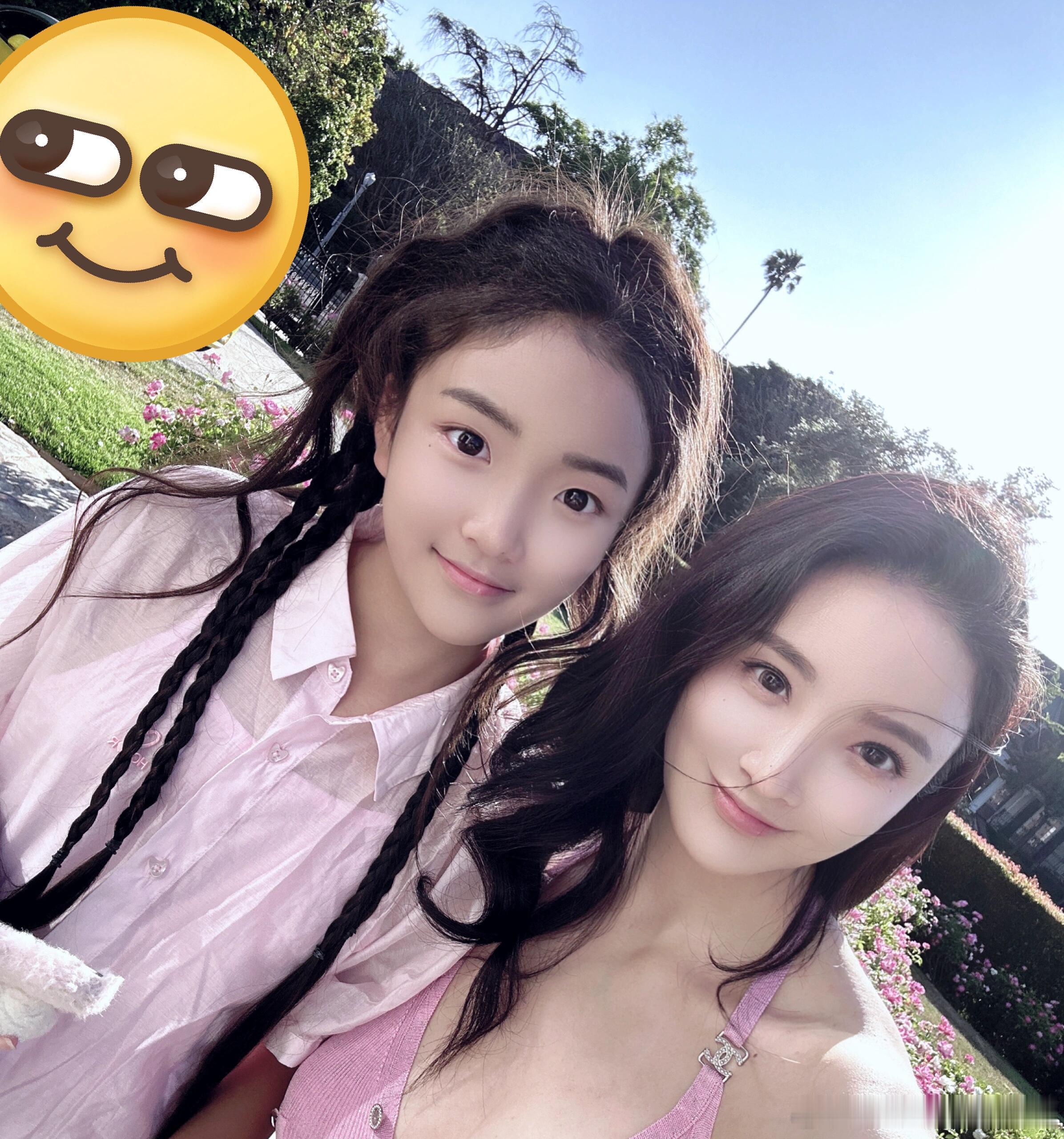 刘雨欣女儿近照刘雨欣女儿13岁近照刘雨欣女儿近照曝光，长得好像妈妈！​​​