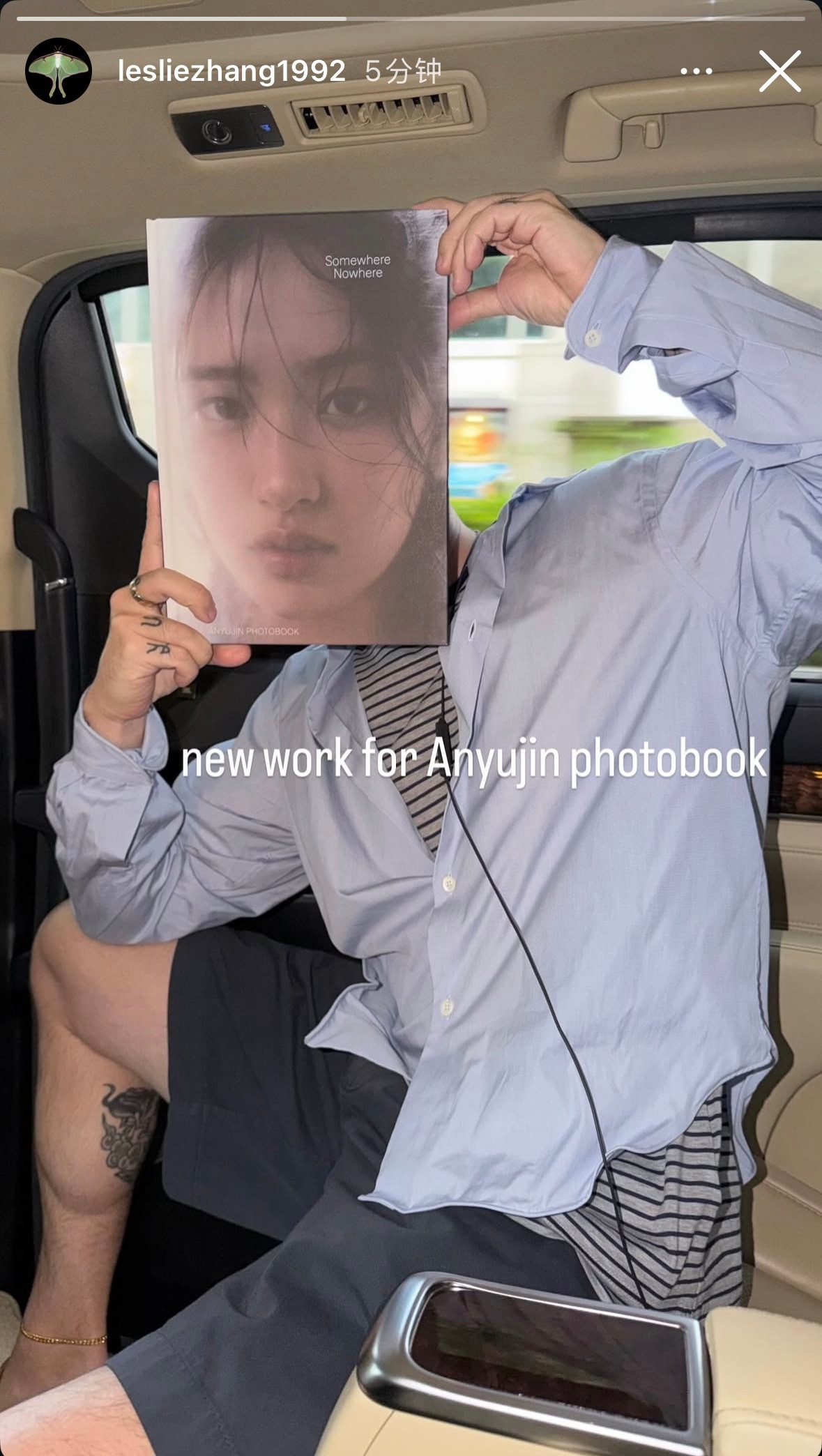 摄影师张家诚IG快拍newworkforAnyujinphotobook