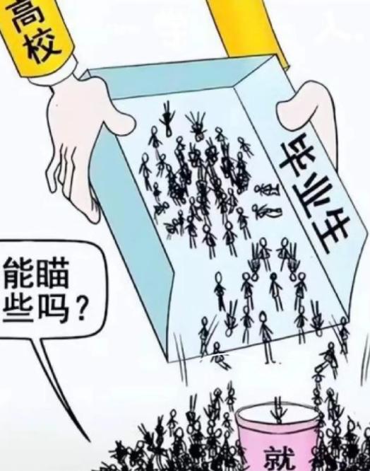网上到处是毕业找工作难、大厂裁员、中年降薪，青年失业率也一度居高不下。可走到线下