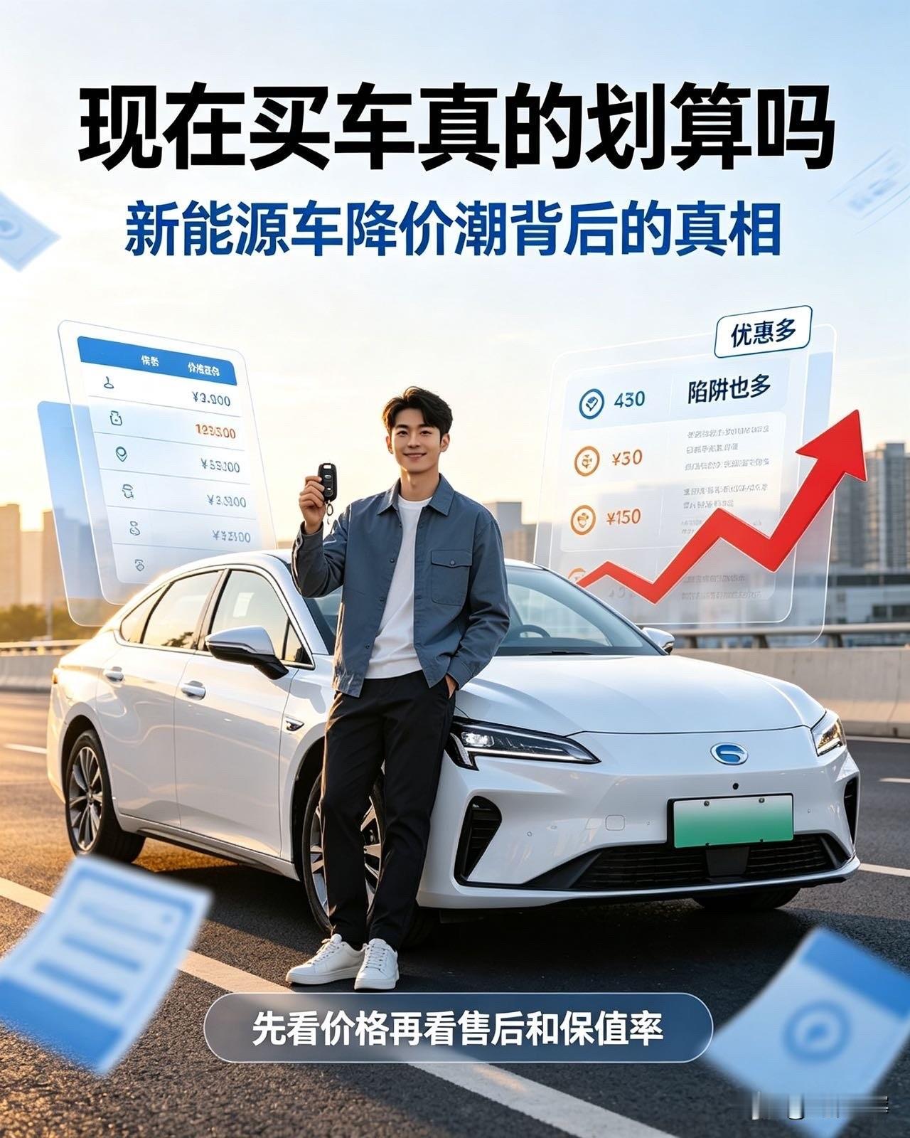 彻底卷疯了！新能源车降价潮愈演愈烈，买车的人都赚翻了今年的汽车市场，完全颠覆