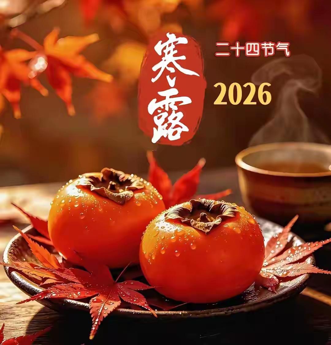 2026年的寒露是10月8日，刚好赶在农历八月廿七，不少地方的老规矩还保留得特别